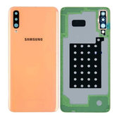 Samsung Galaxy A70 A705F - Battery Cover (Coral) - GH82-19796D, GH82-19467D Genuine Service Pack