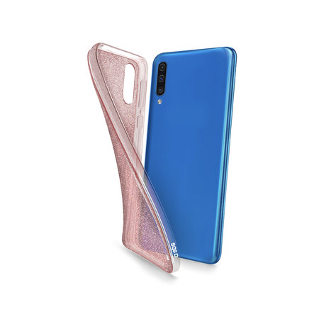 SBS - Case Glitter for Samsung Galaxy A50, pink