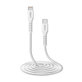 SBS - Lightning / USB-C Cable (2m), white