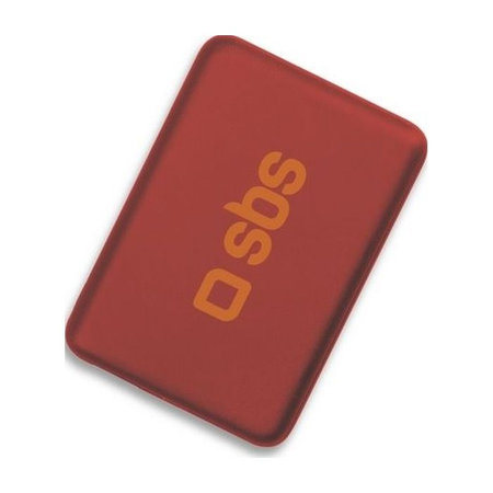 SBS - PowerBank 4000 mAh - USB, Micro-USB, red
