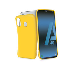 SBS - Case Rubber for Samsung Galaxy A40, yellow