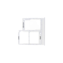 Samsung Galaxy A20e A202F - Sim Tray (White) - GH98-44377B Genuine Service Pack