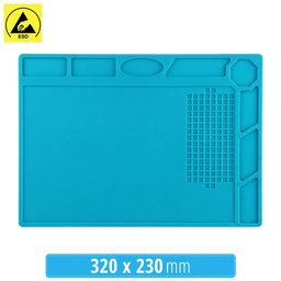 ESD Antistatic Heat-Resistant Silicone Pad - 32 x 23cm