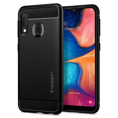 Spigen - Rugged Armor Case for Samsung Galaxy A20e, black