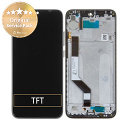 Xiaomi Redmi Note 7 - LCD Display + Touch Screen + Frame (Space Black) - 5606100920C7, 560610100033, 560610125033 Genuine Service Pack