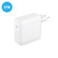 USB-C charging adapter, 87W, compatible with Apple