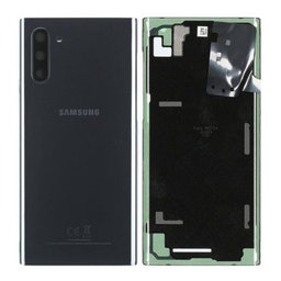Samsung Galaxy Note 10 - Battery Cover (Aura Black) - GH82-20528A Genuine Service Pack