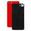 Apple iPhone 8 - Rear Housing Glass + Camera Lens (Red)