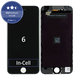 Display In-Cell for iPhone 6, Black, Touch Screen with Frame, FixPremium