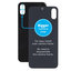 Apple iPhone X - Rear Housing Glass with Bigger Camera Hole (Space Gray)