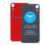 Apple iPhone XR - Rear Housing Glass with Bigger Camera Hole (Red)