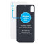 Apple iPhone XS - Rear Housing Glass with Bigger Camera Hole (Silver)