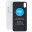 Apple iPhone XS Max - Rear Housing Glass with Bigger Camera Hole (White)