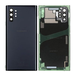 Samsung Galaxy Note 10 Plus N975F - Battery Cover (Aura Black) - GH82-20588A, GH97-23680A Genuine Service Pack