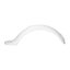 Xiaomi Mi Electric Scooter 1S, 2 M365, Pro, Mankeel CityJet - Rear Fender (White)