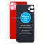 Apple iPhone 11 - Rear Housing Glass with Bigger Camera Hole (Red)