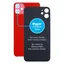 Apple iPhone 11 - Rear Housing Glass with Bigger Camera Hole (Red)