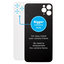 Apple iPhone 11 Pro Max - Rear Housing Glass with Bigger Camera Hole (Silver)