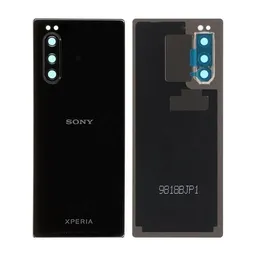Sony Xperia 5 - Battery Cover (Black) - 1319-9508 Genuine Service Pack