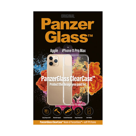 PanzerGlass - Case ClearCase for iPhone 11 Pro Max, transparent