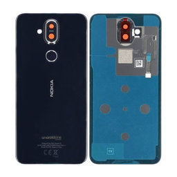 Nokia 8.1 (Nokia X7) - Battery Cover (Blue) - 20PNXLW0004 Genuine Service Pack