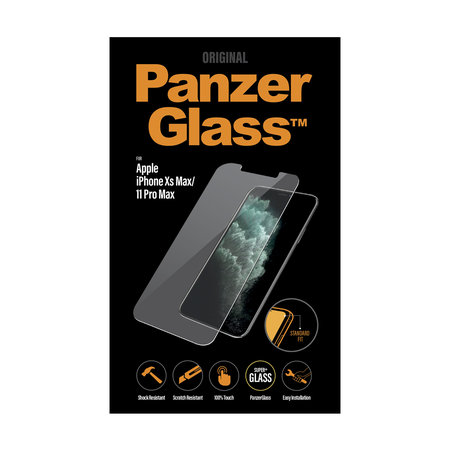 PanzerGlass - Tempered Glass Standard Fit for iPhone XS Max & 11 Pro Max, transparent