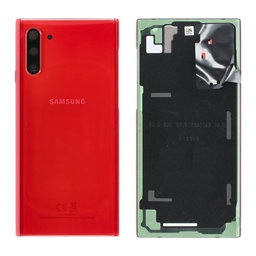Samsung Galaxy Note 10 - Battery Cover (Aura Red) - GH82-20528E Genuine Service Pack
