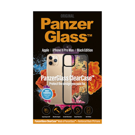 PanzerGlass - Case ClearCase for iPhone 11 Pro Max, black