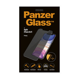 PanzerGlass - Tempered Glass Privacy Standard Fit for iPhone 11, XR, transparent
