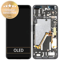 Google Pixel 4 XL - LCD Display + Touch Screen + Frame - 20GC20W0013 Genuine Service Pack