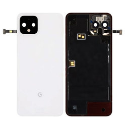 Google Pixel 4 - Battery Cover (Clearly White) - 20GF2WW0002 Genuine Service Pack