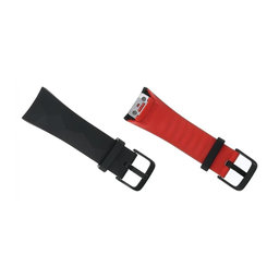 Samsung Gear Fit 2 Pro SM-R365 - Buckle Strap Right (Black-Red) - GH98-41594A Genuine Service Pack