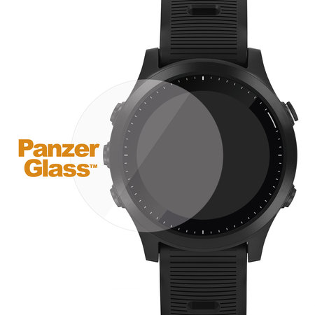 PanzerGlass - Tempered glass Flat glass for Garmin SmartWatch 40.5 mm, clear