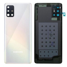 Samsung Galaxy A51 A515F - Battery Cover (Prism Crush White) - GH82-21653A Genuine Service Pack