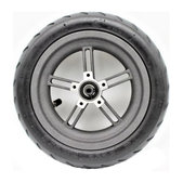 Xiaomi Mi Electric Scooter 1S, 2 M365, Essential - Rear Wheel Set (Black) - C002550001900, C002550003500 Genuine Service Pack