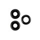 Apple iPhone 11 Pro, 11 Pro Max - Rear Camera Lens with Frame (Space Gray) - 3pcs
