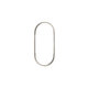 Apple iPhone X - Rear Camera Lens Frame (Silver)