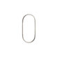 Apple iPhone X - Rear Camera Lens Frame (Silver)