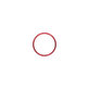 Apple iPhone XR - Rear Camera Lens Frame (Red)