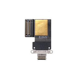 Apple iPad Pro 11.0, iPad Pro 12.9 (1st Gen 2018, 2nd Gen 2020) - Charging Connector + Flex Cable (Black)