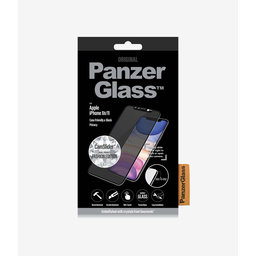 PanzerGlass - Tempered Glass Privacy Case Friendly CamSlider Swarovski for iPhone XR & 11, black