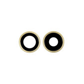 Apple iPhone 11 - Rear Camera Lens with Frame (Yellow) - 2pcs