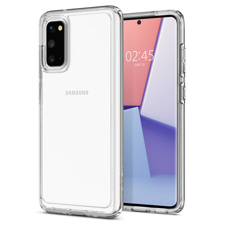 Spigen - Ultra Hybrid case for Samsung Galaxy S20, transparent