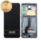 Samsung Galaxy S20 G980F - LCD Display + Touch Screen + Frame (Cosmic Gray) - GH82-22131A, GH82-22123A, GH82-31433A, GH82-31432A Genuine Service Pack