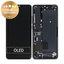 Xiaomi Mi Note 10, Mi Note 10 Pro - LCD Display + Touch Screen + Frame (Midnight Black) - 56000300F400 Genuine Service Pack