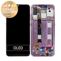 Xiaomi Mi 9 - LCD Display + Touch Screen + Frame (Lavender Violet) - 561210003033 Genuine Service Pack
