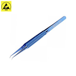 2UUL BlueT Curved Head - Titanium Alloy Tweezer for Precise Wire Jump (0.1mm)