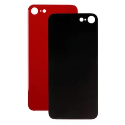 Apple iPhone SE (2nd Gen 2020) - Rear Housing Glass (Red)