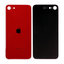 Apple iPhone SE (2nd Gen 2020) - Rear Housing Glass (Red)