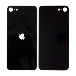 Apple iPhone SE (2nd Gen 2020) - Rear Housing Glass (Black)
